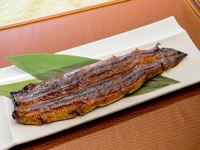亀屋のうなぎかば焼き